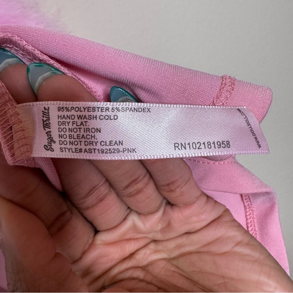 Dolls Kill Baby flirty N’ Thriving Marabou Dress - Picture 9 of 12